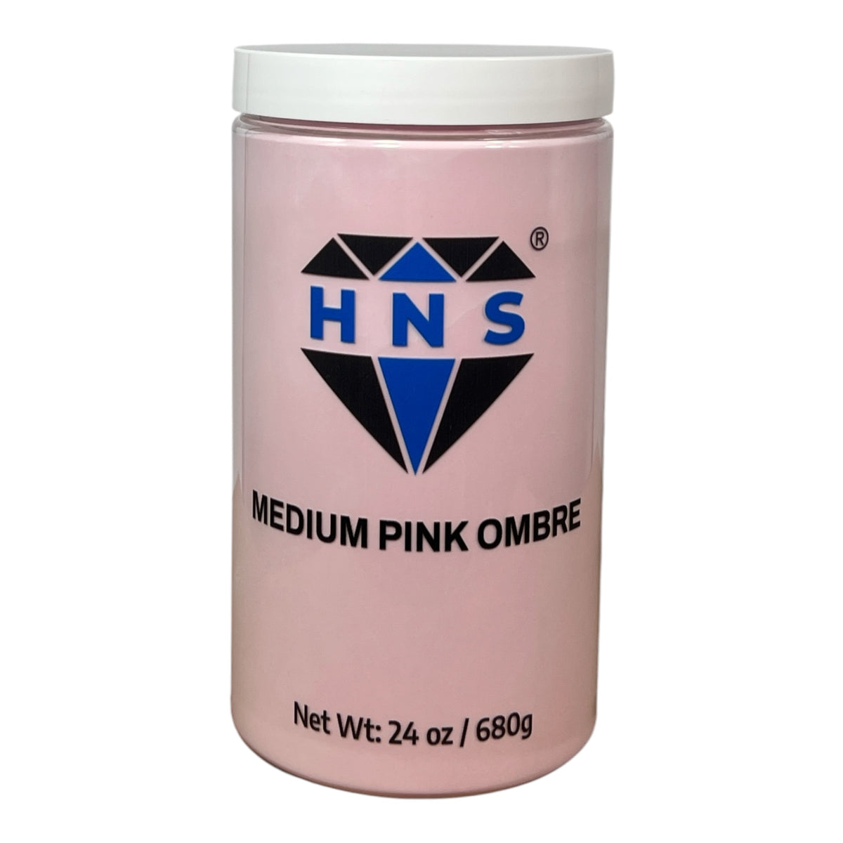 HNS MEDIUM PINK OMBRE NAIL POWDER 24 OZ