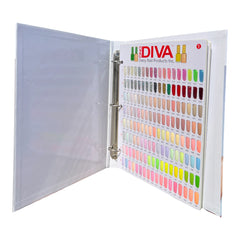 DND DIVA GEL AND POLISH COLLECTIONS 288 FREE 2 SAMPLE BOOK