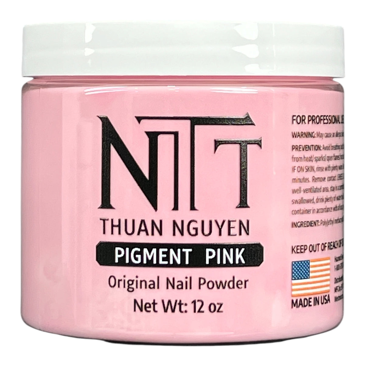 NTT Pigment Pink Nail Powder 12oz
