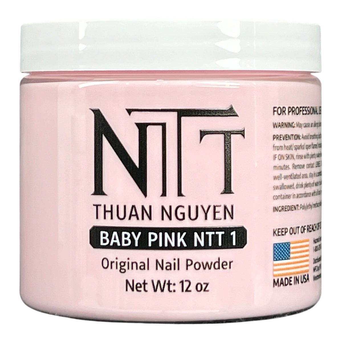 NTT Baby Pink 1 Nail Powder 12 oz
