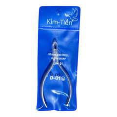 KIM TIEN NAIL NIPPERS STAINLESS STEEL CUTICLE ( D 01  )