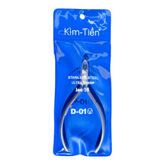 KIM TIEN NAIL NIPPERS STAINLESS STEEL CUTICLE ( D 01  )