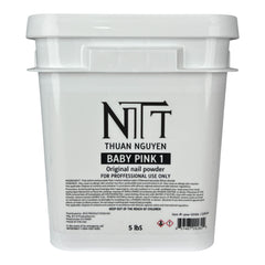 NTT BABY Pink 1 Nail Powder 5lbs [Buy 1 Free 1 Base 1 Top Rocky Top HEMA Free]