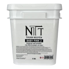 NTT BABY Pink 2 Nail Powder 5lbs [Buy 1 Free 1 Base 1 Top Rocky Top HEMA Free]