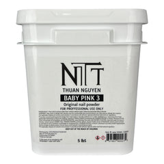 NTT BABY Pink 3 Nail Powder 5lbs [Buy 1 Free 1 Base 1 Top Rocky Top HEMA Free]