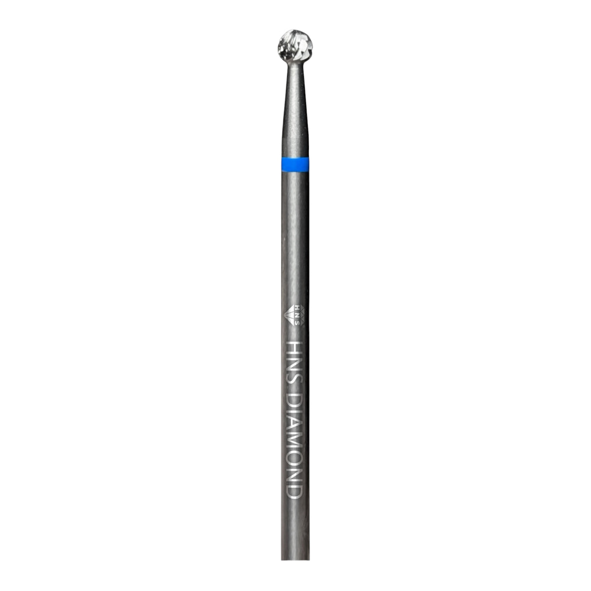 HNS DIAMOND NAIL DRILL BITS 3/32"  BALL SHAPE  (SILVER)
