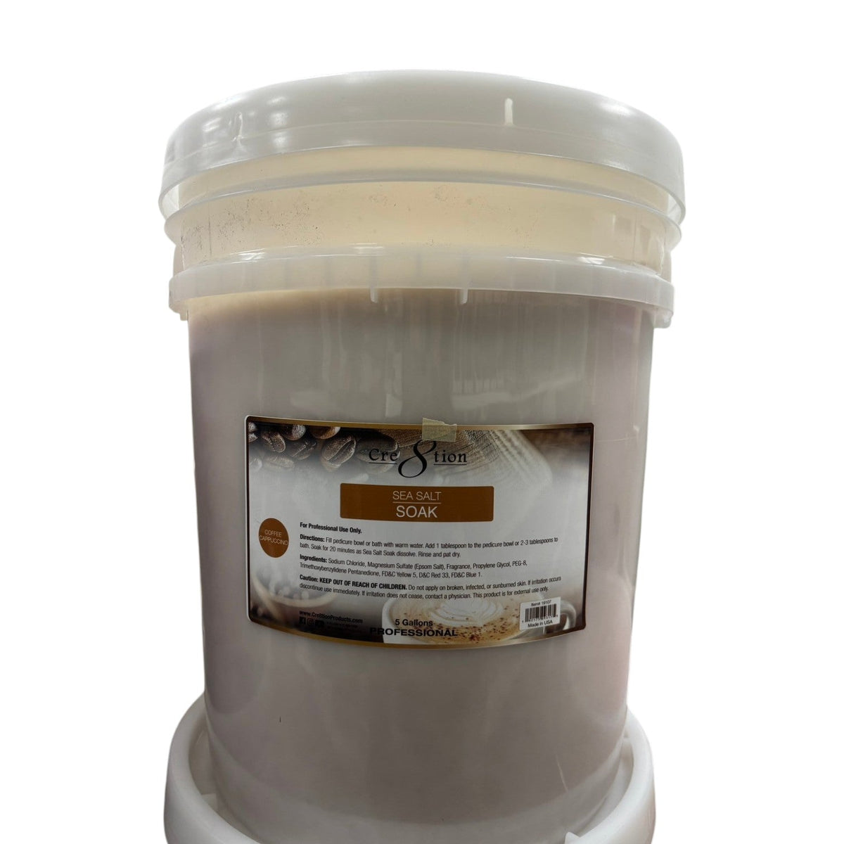 Cre8tion Sea Salt Soak - Bucket 5gl