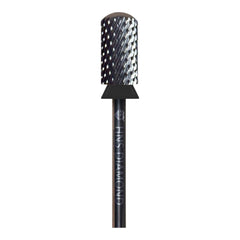HNS DIAMOND NAIL DRILL BITS 3/32"SAFETY SMOOTH ROUND TOP CARBIDE (SILVER)