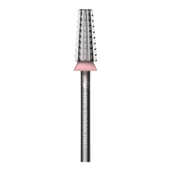 HNS DIAMOND NAIL DRILL BITS 3/32" BARREL 2 WAY STRAIGHT CUT (SILVER)