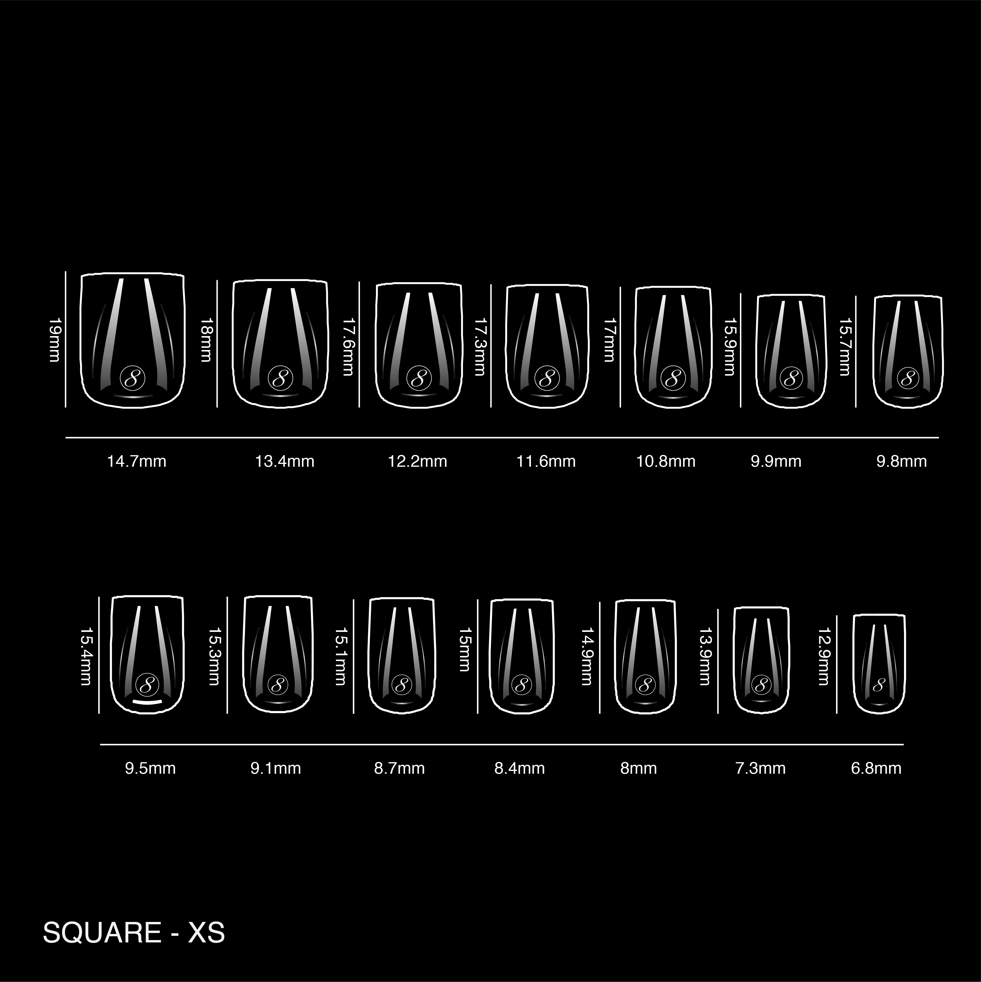 Cre8tion Soft Gel Tips - SQUARE