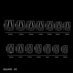 Cre8tion Soft Gel Tips - SQUARE