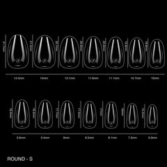 Cre8tion Soft Gel Tips - ROUND