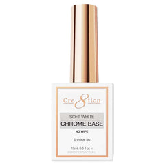 Cre8tion Chrome Base Soft White 0.5oz