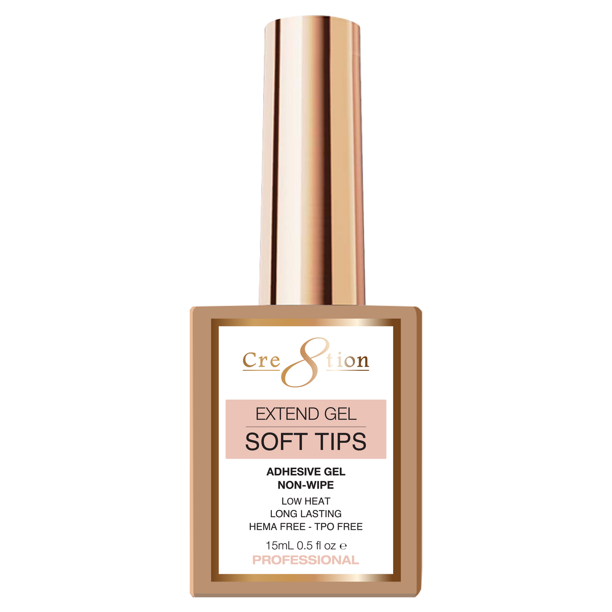 Cre8tion Soft Tips Non-Wipe Gel 0.5oz