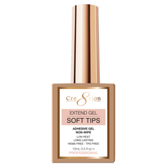 Cre8tion Soft Tips Non-Wipe Gel 0.5oz