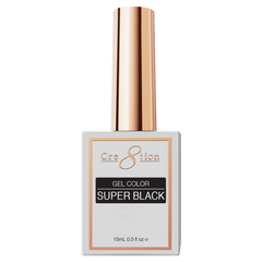 Cre8tion Soak Off Gel - Super Black