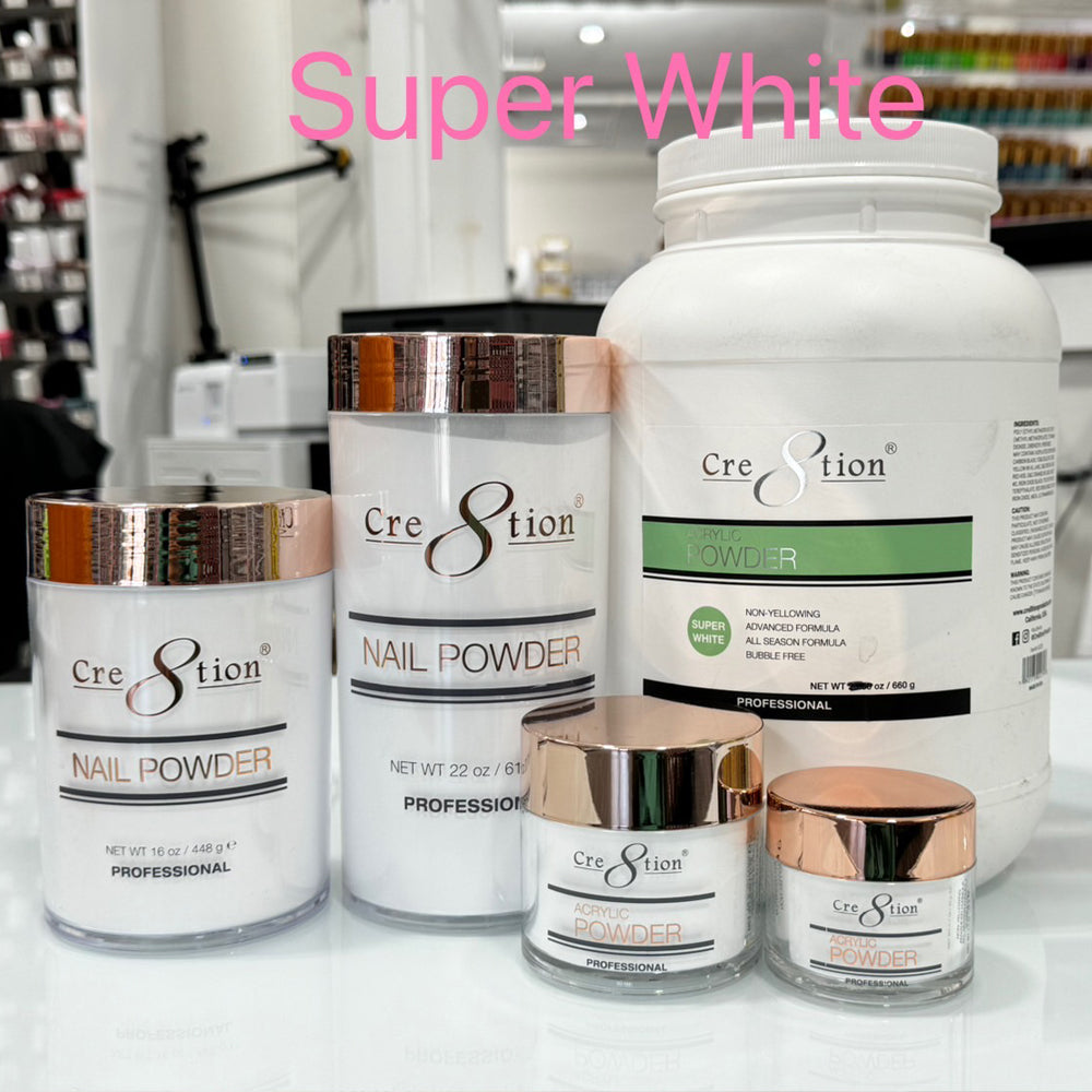 Cre8tion Acrylic Powder Super White