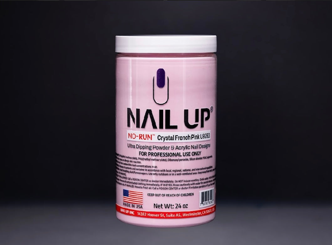 Nail Up 2-in-1 Powder U9293, Crystal French Pink [10% Off]
