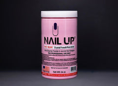 Nail Up 2-in-1 Powder U9295, Crystal French Pink [10% Off]