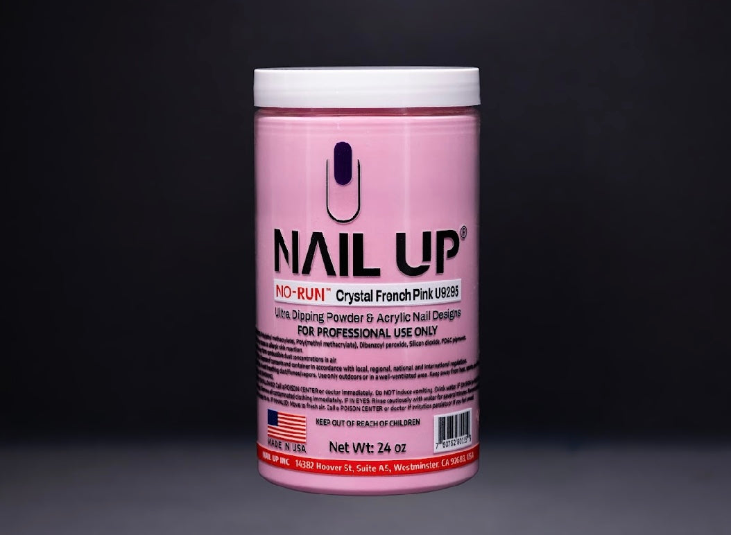 Nail Up 2-in-1 Powder U9295, Crystal French Pink [10% Off]