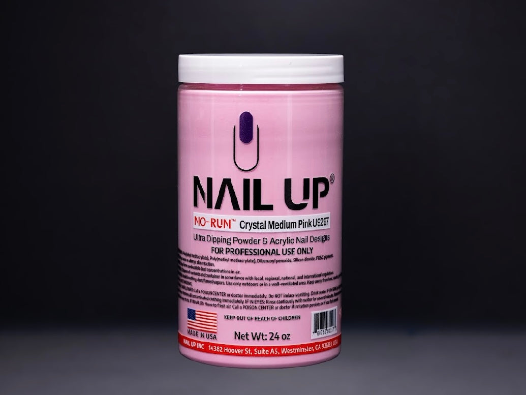 Nail Up 2-in-1 Powder U9297, Crystal Medium Pink [10% Off]
