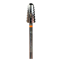 HNS DIAMOND NAIL DRILL BITS 3/32" SAFETY 1 WAY VOLCANO (SILVER)