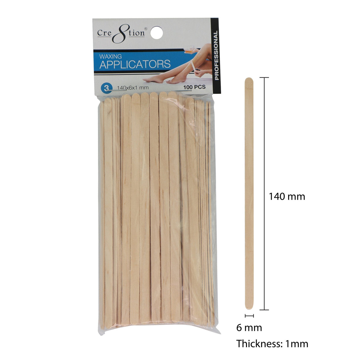 Cre8tion Disposable Applicators 3 - 100 pcs./pack
