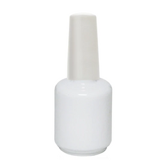 Cre8tion Empty Glass Bottle .5oz Blank White