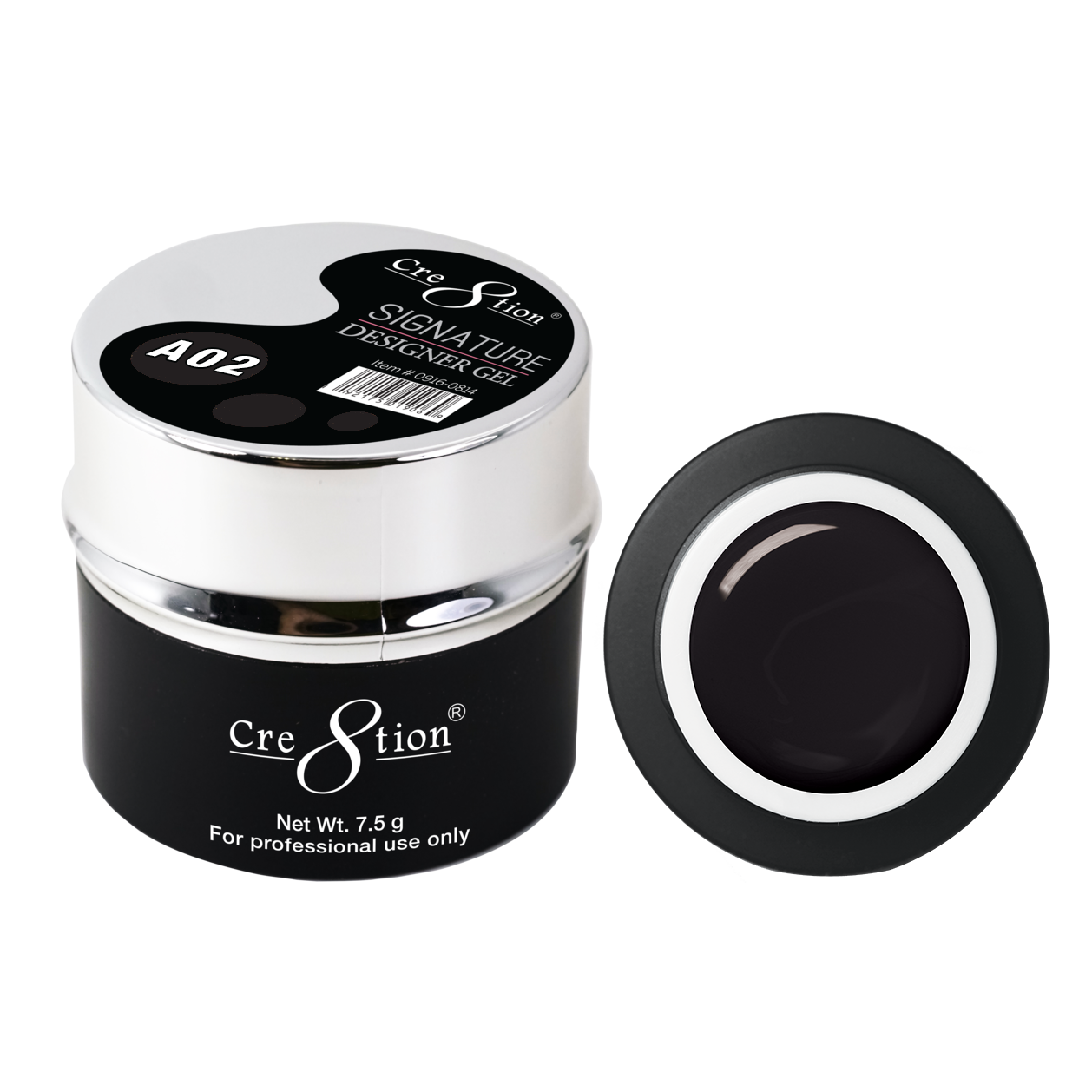 Cre8tion Signature Designer Gel 7.5g - Full Set 9 Colors