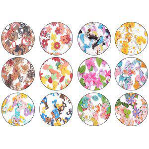 Cre8tion Colorful Design Nail Art Sequins Box 02 12 Styles