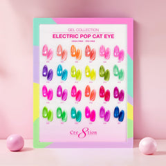 Cre8tion Cat Eye Electric Pop Kit - 24 Colors
