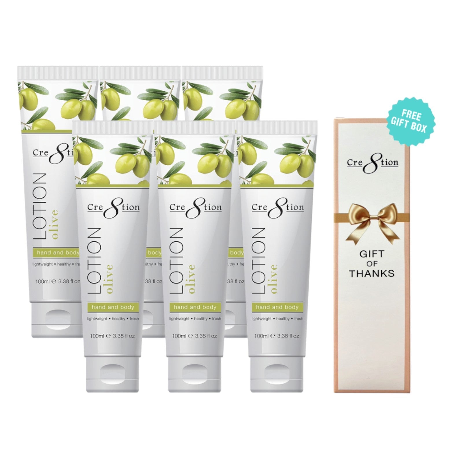 Cre8tion Hand & Body Lotion 3.3oz - case/60pcs