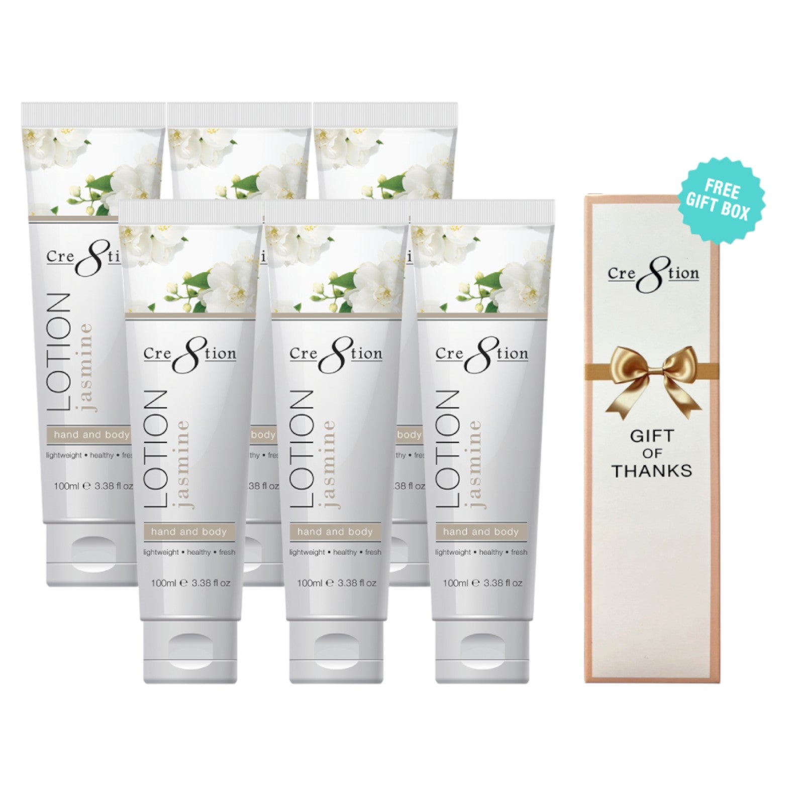 Cre8tion Hand & Body Lotion 100 ml/fl. 3.3oz - Gift box Free