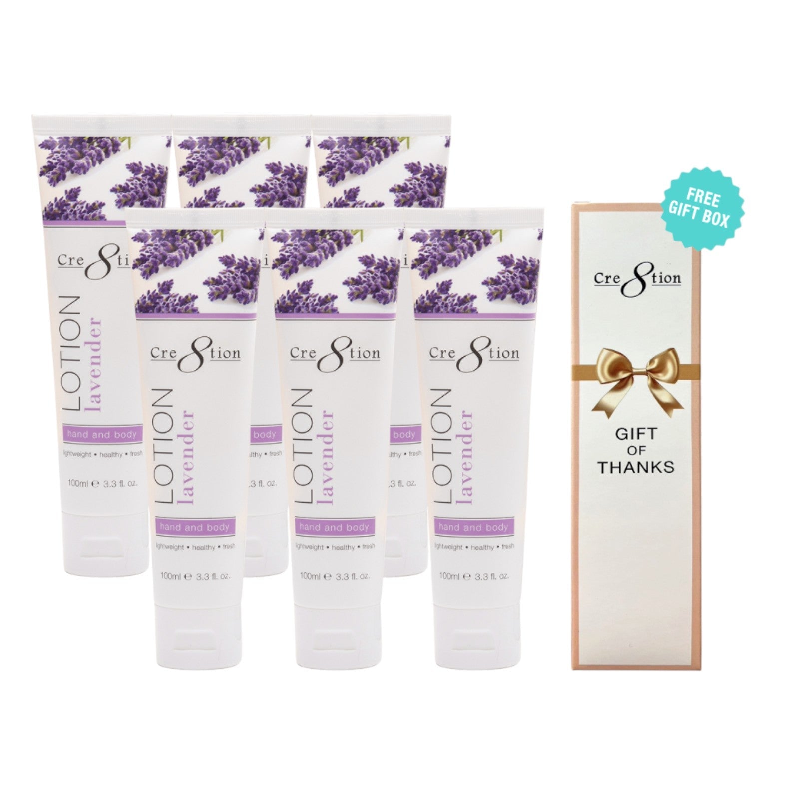 Cre8tion Hand & Body Lotion 3.3oz - case/60pcs