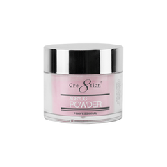 Cre8tion Acrylic Powder Glitter Pink (Transparent)