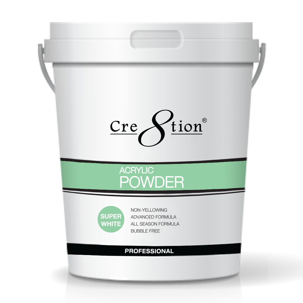 Cre8tion Acrylic Powder Super White 25lbs