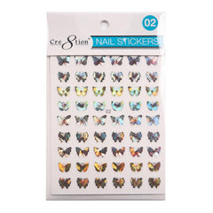 Cre8tion Nail Art Sticker Butterfly (42 Styles)