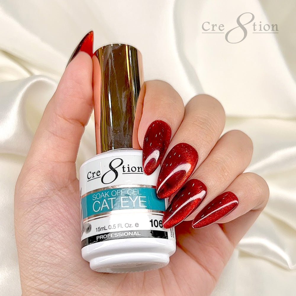 Cre8tion Cat Eye Soak Off Gel 0.5oz 106