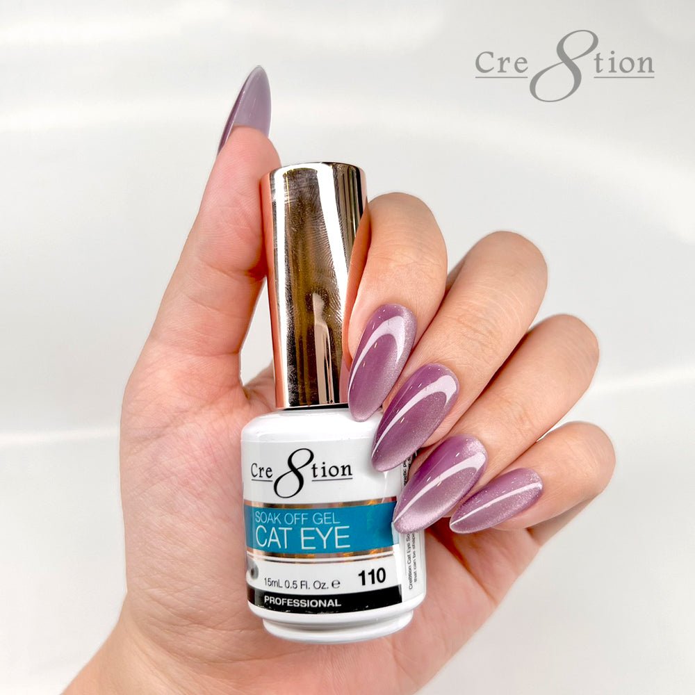 Cre8tion Cat Eye Soak Off Gel 0.5oz 110