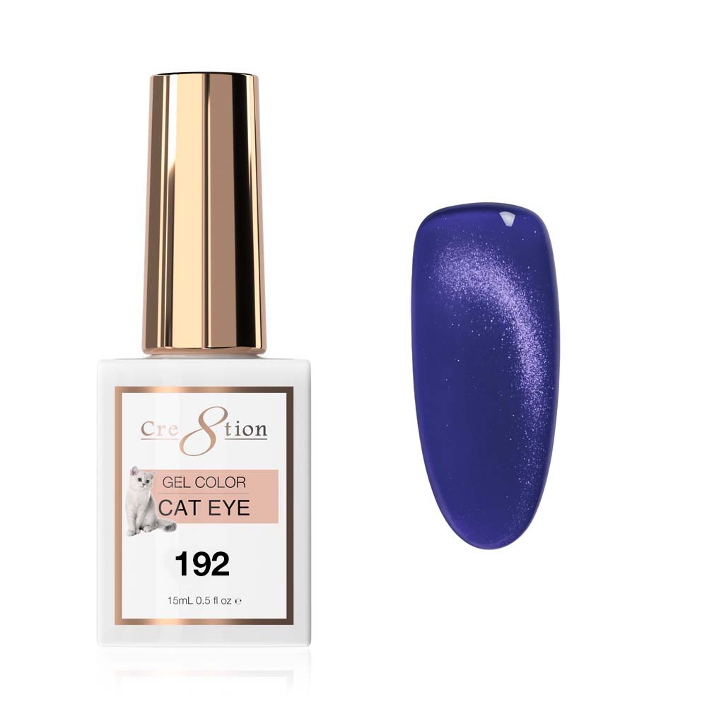 Cre8tion Cat Eye Soak Off Gel 0.5oz 192