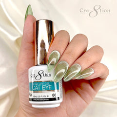 Cre8tion Cat Eye Soak Off Gel 0.5oz 86