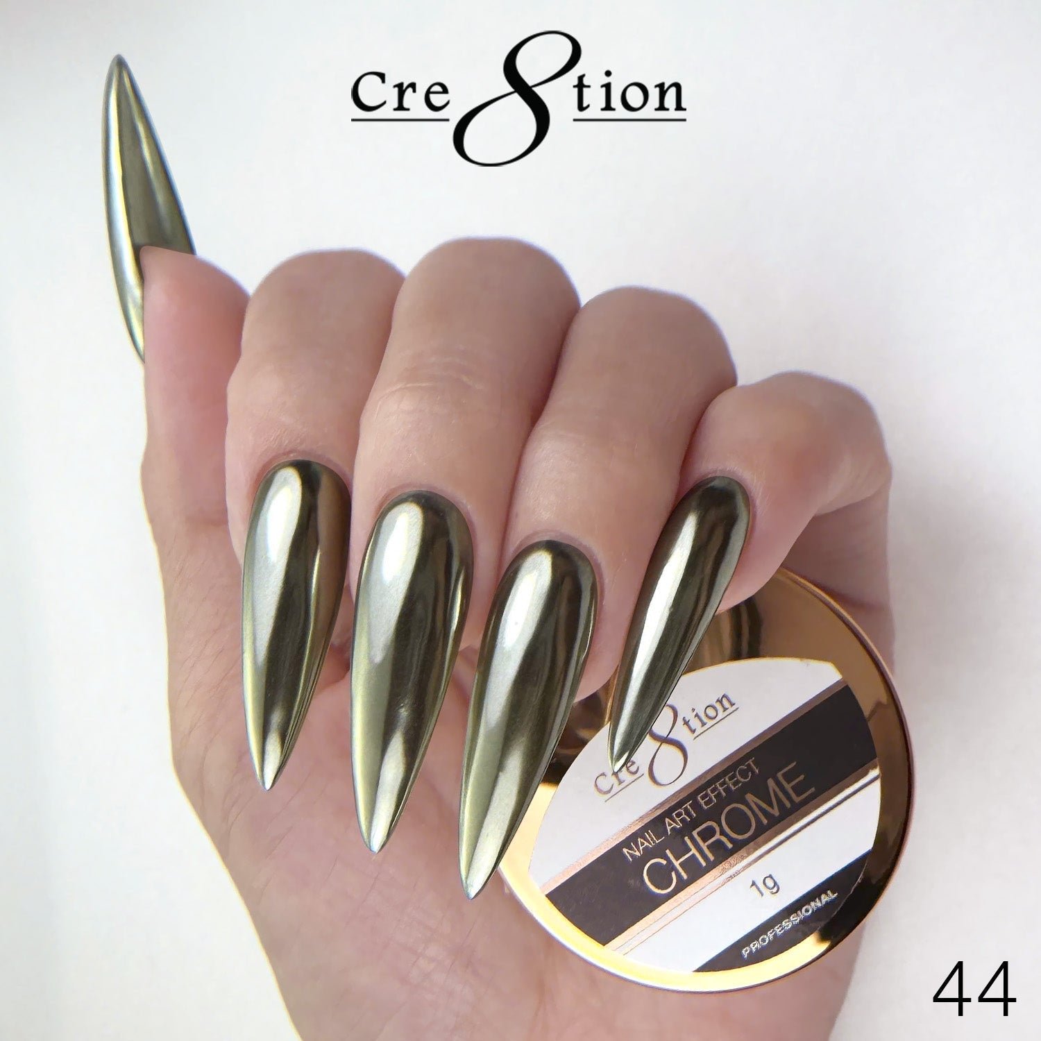 Cre8tion Chrome Nail Art Effect 1g - 44