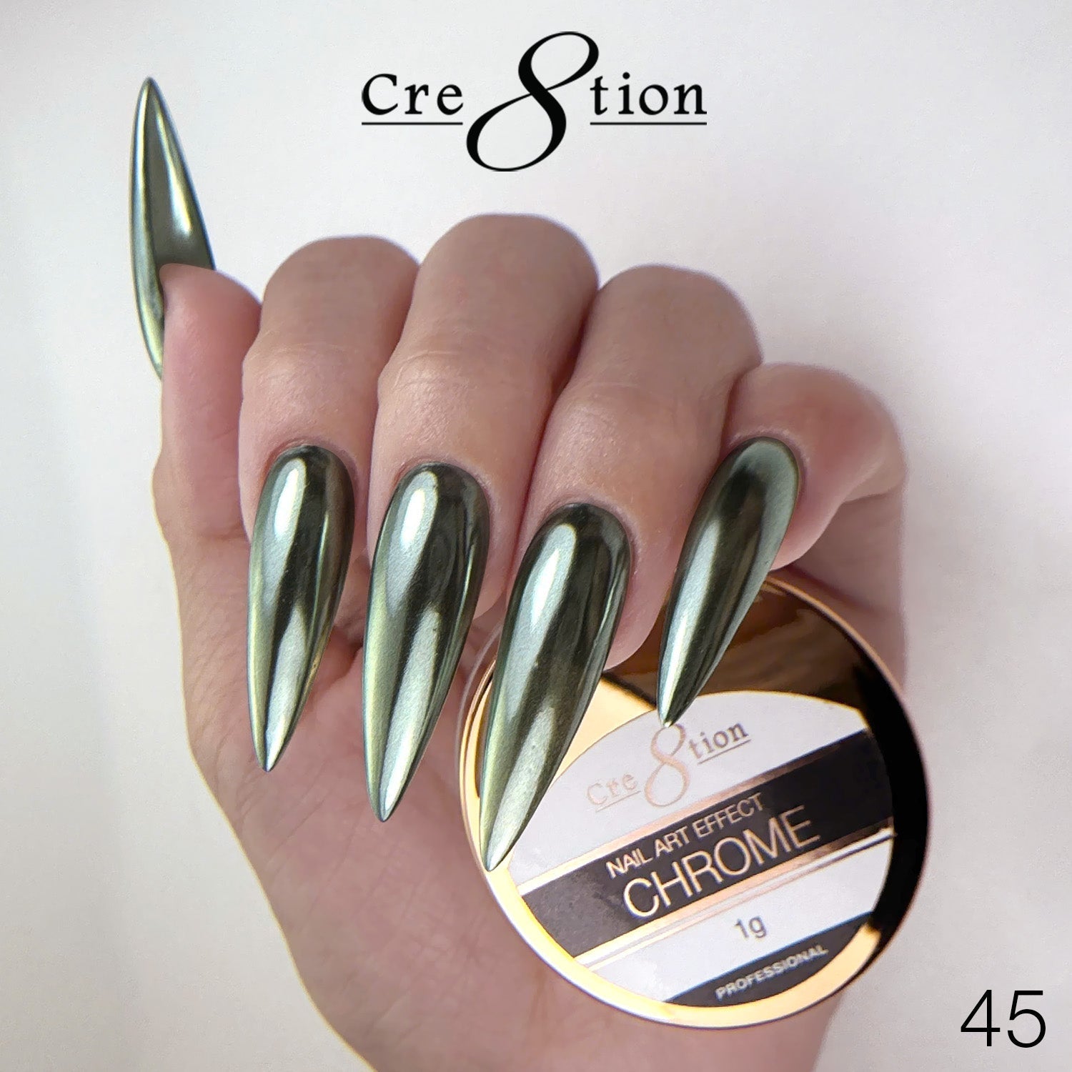 Cre8tion Chrome Nail Art Effect 1g - 45
