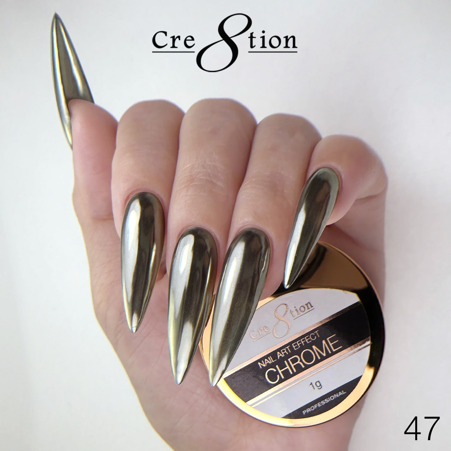 Cre8tion Chrome Nail Art Effect 1g - 47