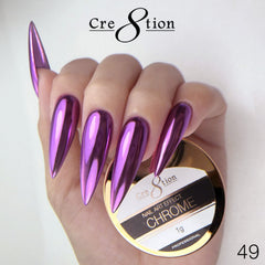 Cre8tion Chrome Nail Art Effect 1g - 49