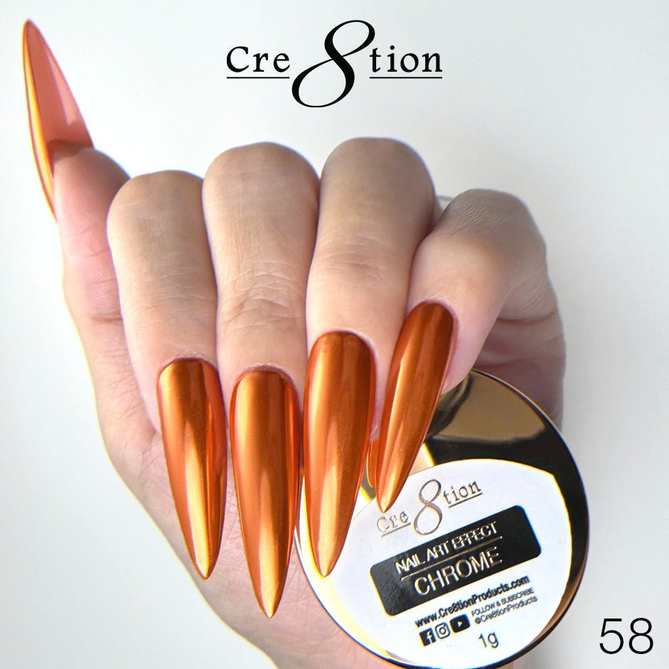 Cre8tion Chrome Nail Art Effect 1g - 58