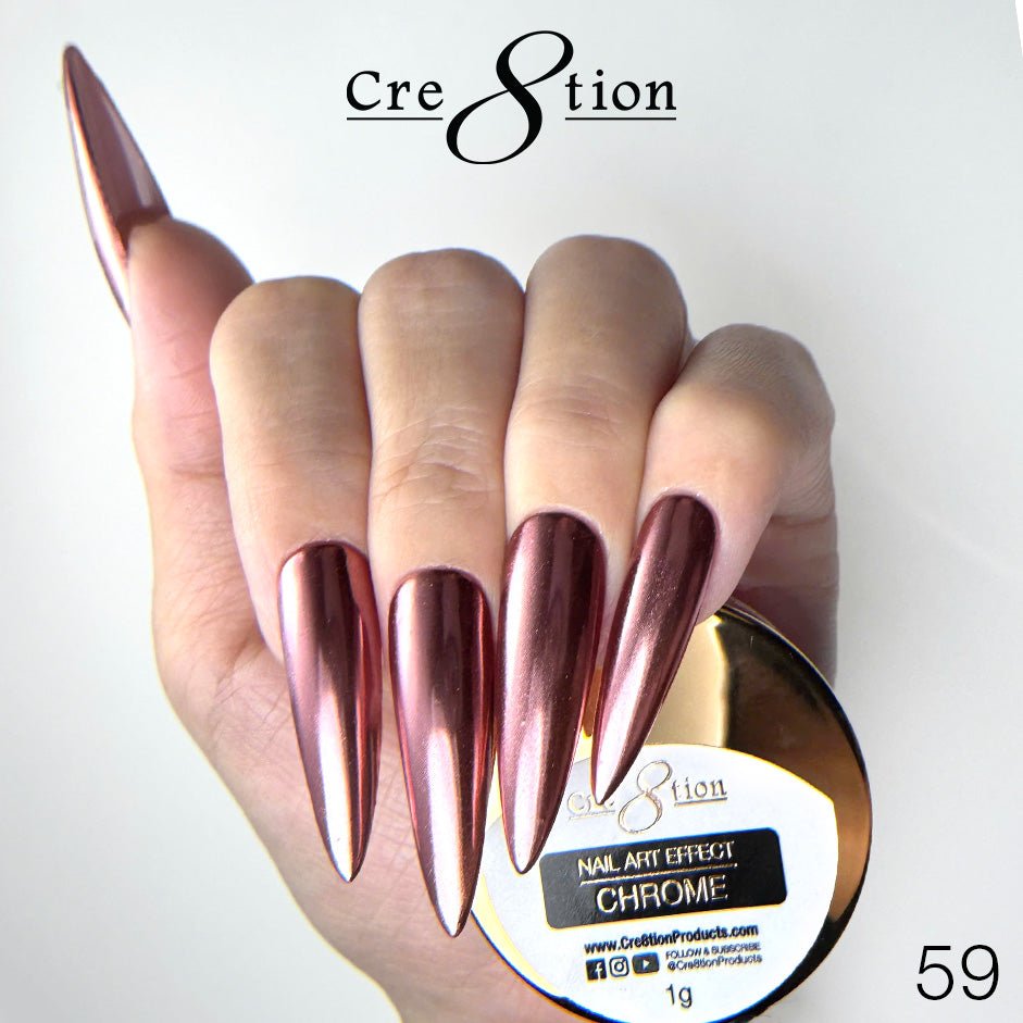 Cre8tion Chrome Nail Art Effect 1g - 59