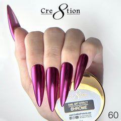 Cre8tion Chrome Nail Art Effect 1g - 60