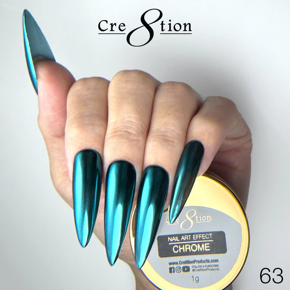 Cre8tion Chrome Nail Art Effect 1g - 63