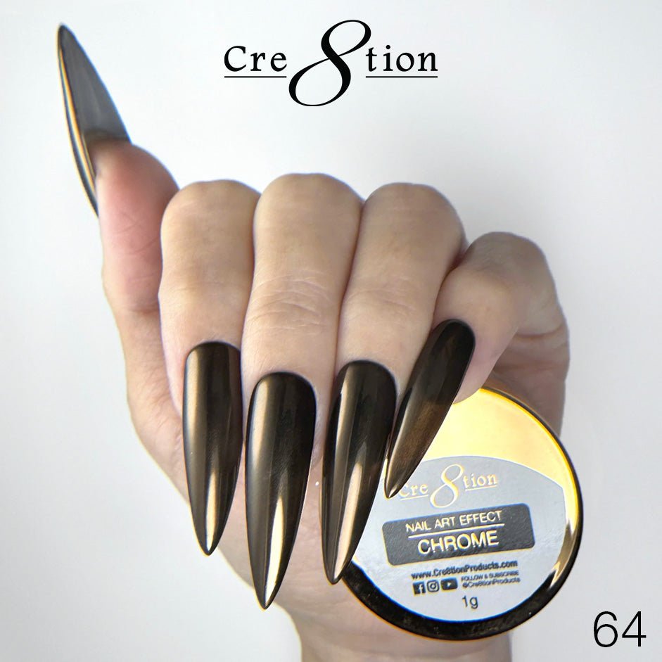 Cre8tion Chrome Nail Art Effect 1g - 64